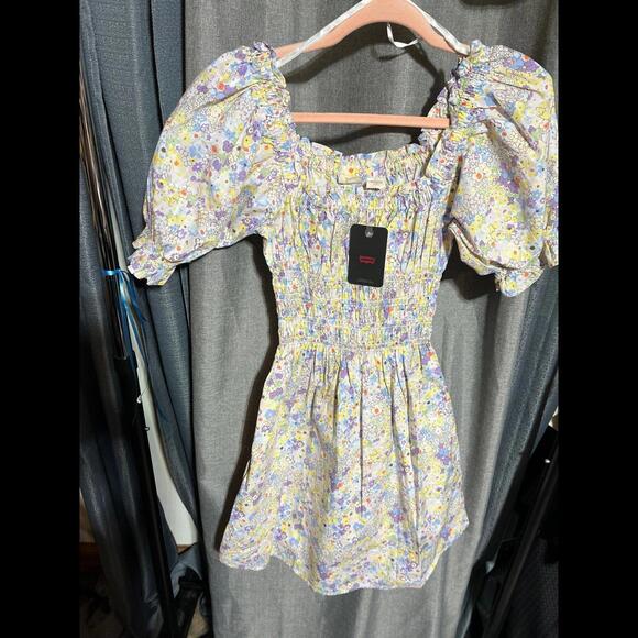 NWT Levis floral Dress - Picture 1 of 7